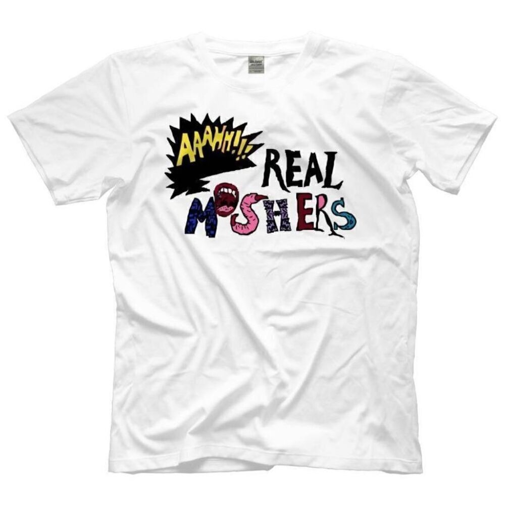 Ahhhh Real Moshers 2025 Punk Fan Graphic Unisex T-Shirt .